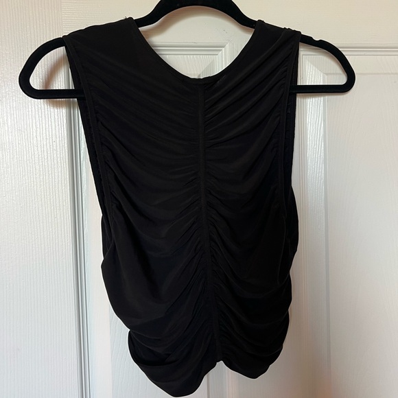 Zara Black Low Cut Tank - Picture 5 of 5